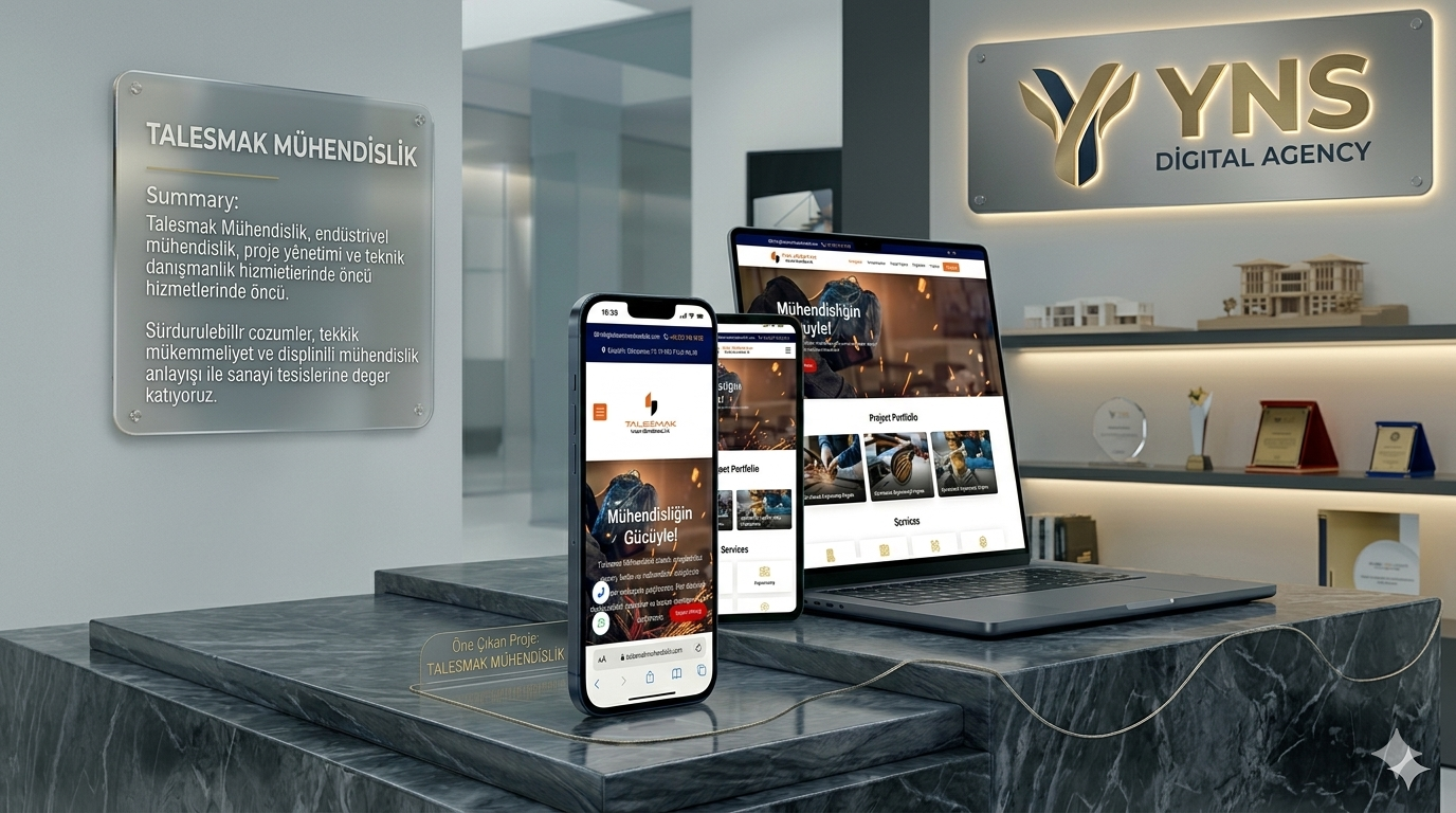 TALESMAKMÜHENDİSLİK WEB SİTE TASARIMI