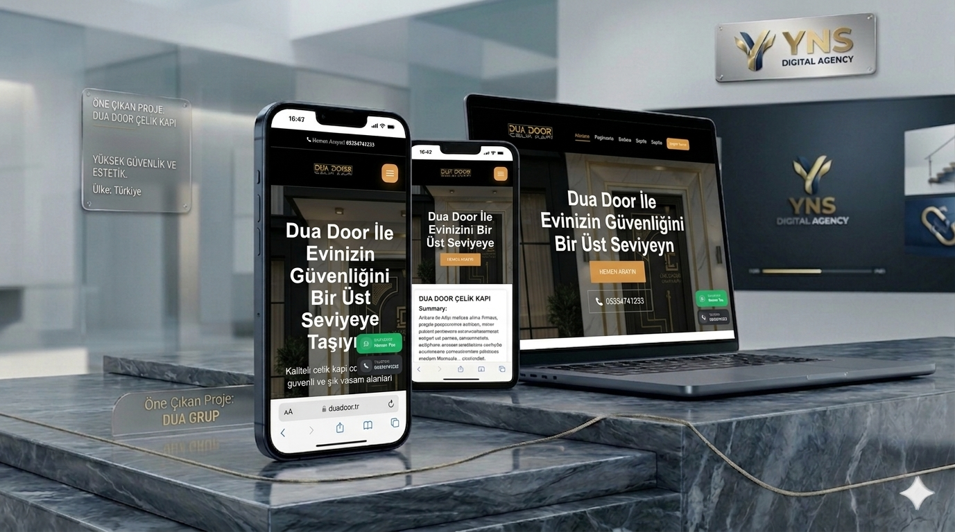 DUADOOR WEB SİTE TASARIMI